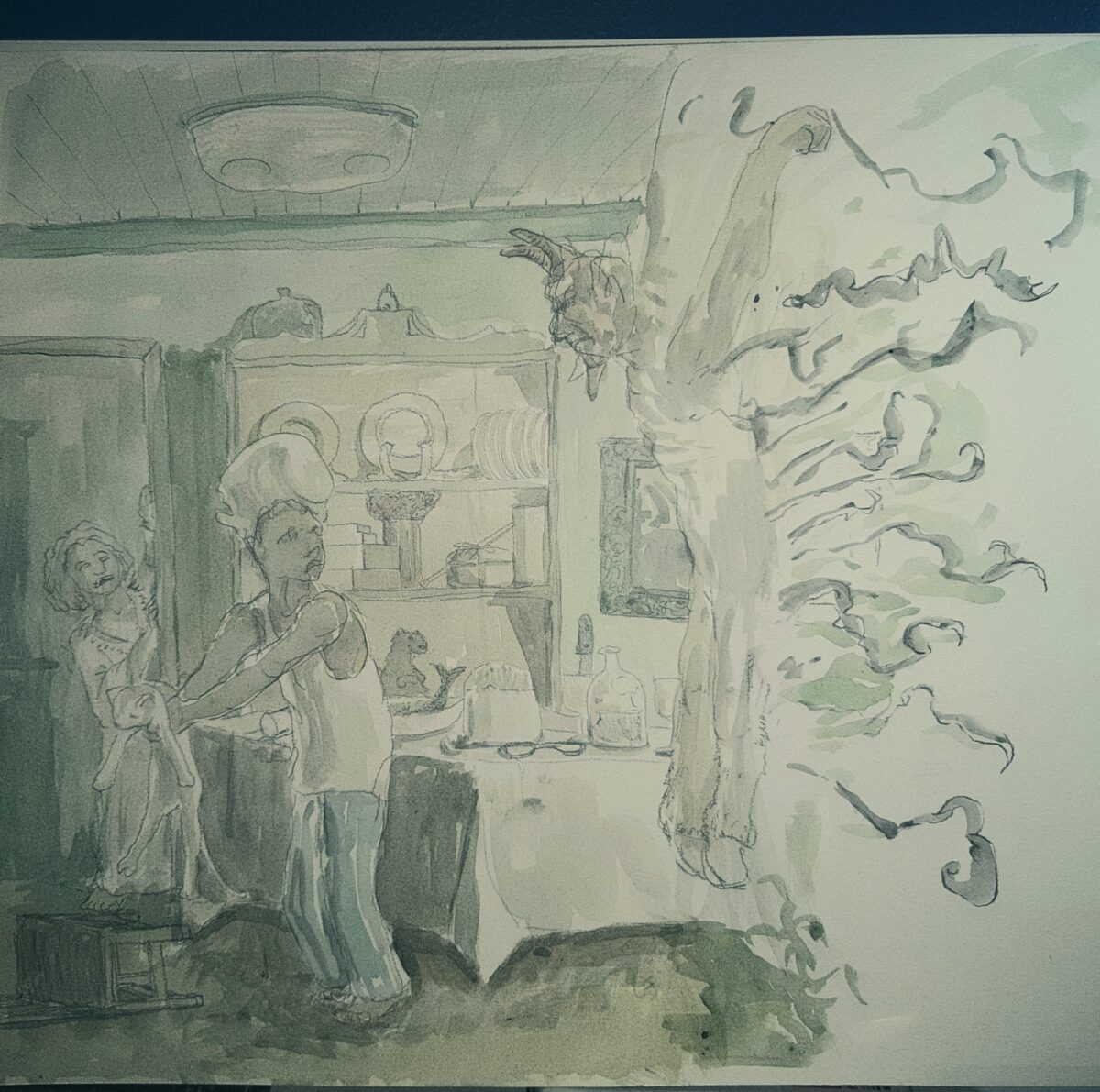 Tentando salvar o gato